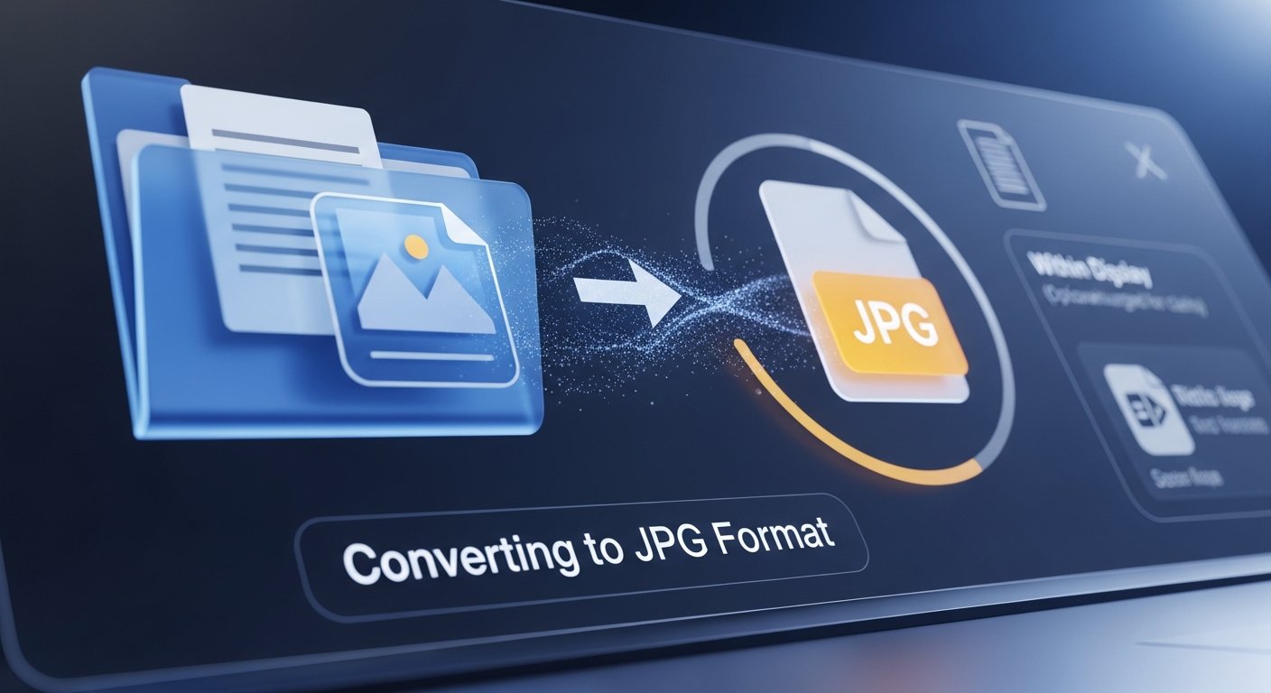 Converting to JPG Format